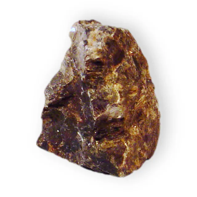 Alluaudite ((Na,Ca)Mn(Fe,Mn)₂(PO₄)₃) : minéral de la famille « phosphates, arséniates et vanadates », système monoclinique, dureté 5 à 5,5 (Mohs), couleurs : brun jaune, brun noir, vert noirâtre